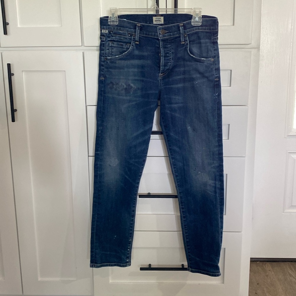 Citizens of Humanity Premium Vintage Distressed Slim Boyfriend Jeans 26